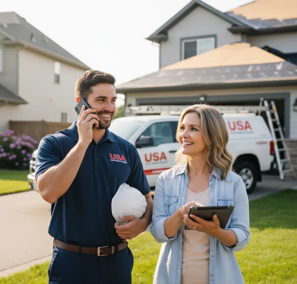 USA Roof Repair Experts customer support in Ragland